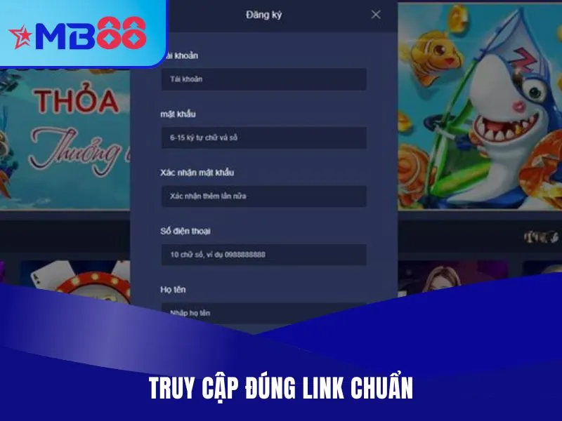 Hướng Dẫn Đăng Ký MB88 Nhanh Trong 1 Phút Truy cập đúng link chuẩn